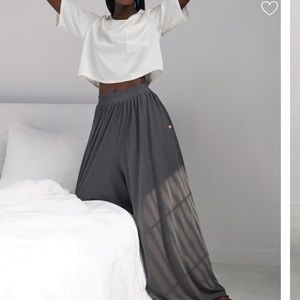 NEW Lunya Organic Pima Wide Leg Pant XS